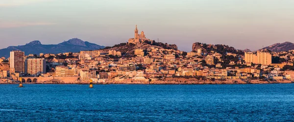 Marseille Panorama Frioulského Souostroví — Stock fotografie