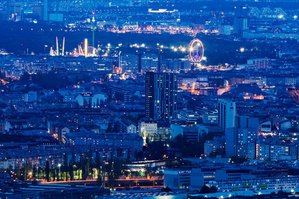 Panorama Van Stad Wenen — Stockfoto