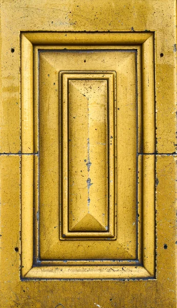 Detail Decorative Ceramic Tiles Warm Yellow Gold — Stock Photo, Image