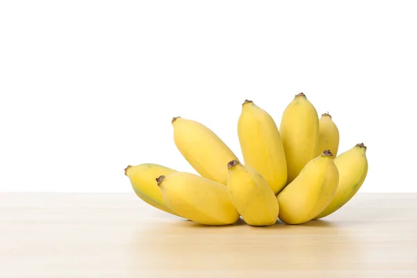 Bananas Maduras Cultivadas Vista Perto — Fotografia de Stock