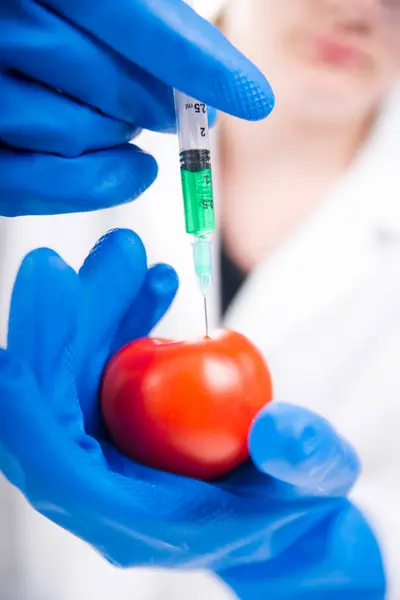 Genetically Modified Hands Scientist — Stock Photo, Image