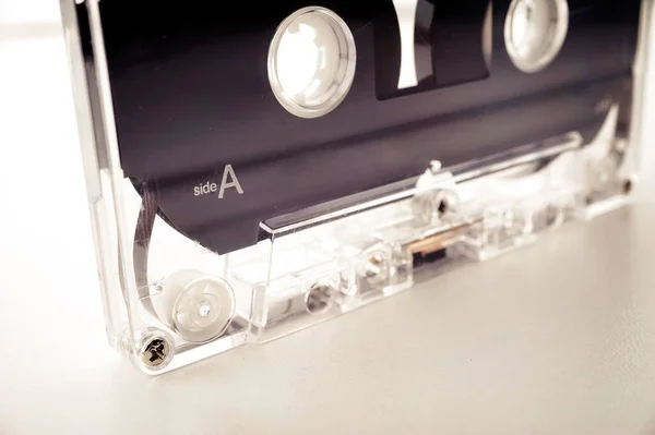 Bandkassette Isoliert Auf Weißem Hintergrund — Stockfoto