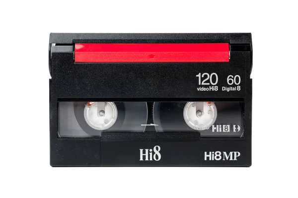 Close Upweergave Van Videocassette — Stockfoto