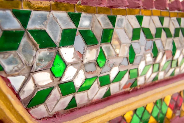 Jasna Abstrakcyjna Mozaika Szklana — Zdjęcie stockowe