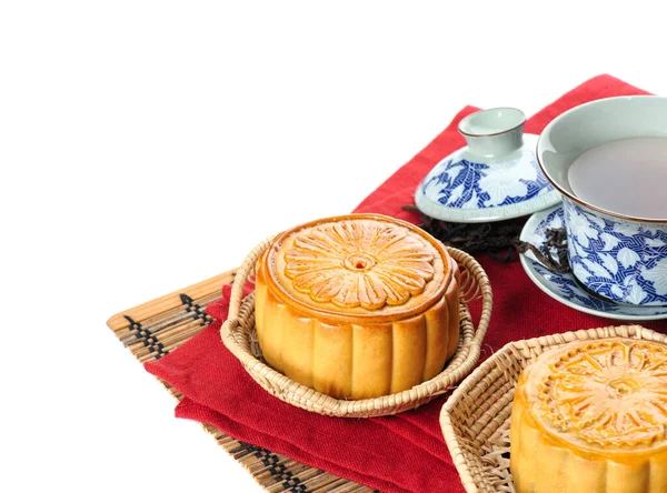 伝統的な中国の月餅ビスケット — ストック写真