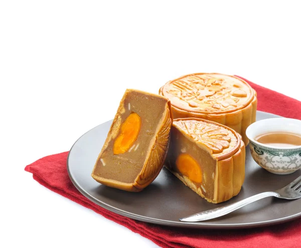 Traditional Chinese Mooncake Biscuits — Stock Photo, Image