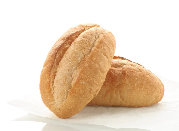 自制小法式法式面包的特写镜头 — 图库照片