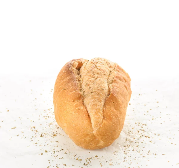 Yapımı Mini Fransız Ekmeğinin Yakın Plan Görüntüsü — Stok fotoğraf