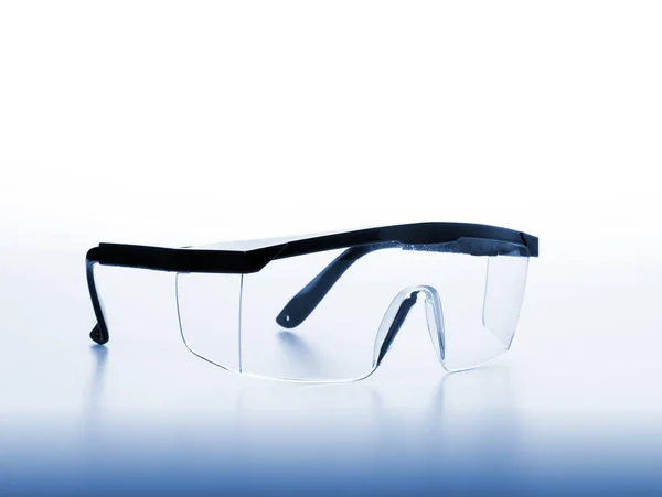 Vista Close Óculos Segurança — Fotografia de Stock