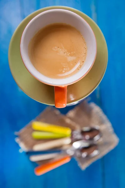 Tasse Café Gros Plan — Photo