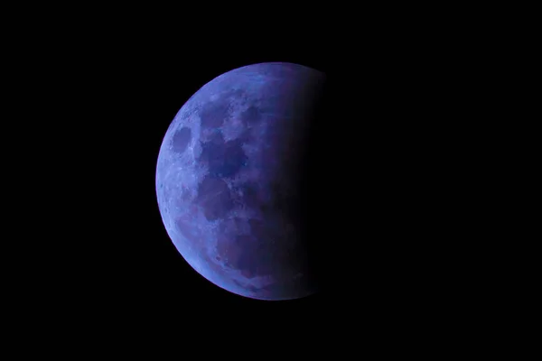 Photograph Total Lunar Eclipse East Coast Australia — Stock Photo, Image