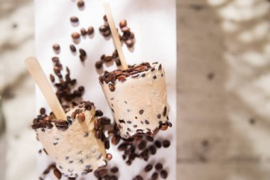 Lezzetli tatlı manzarası