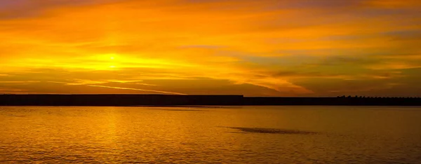 Landscape Seacoast Sunset — Stock Photo, Image