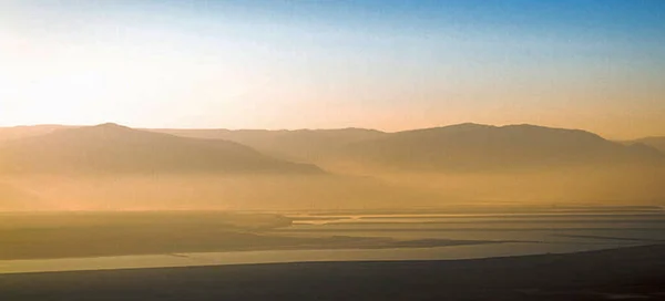 Landschap Van Zee Bij Zonsondergang — Stockfoto