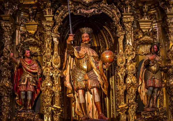 Salvador Kościoła Sewilla Andaluzja Hiszpania — Zdjęcie stockowe