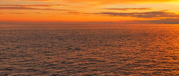 Sunset Beautiful Seascape Croatia — Stock Photo, Image