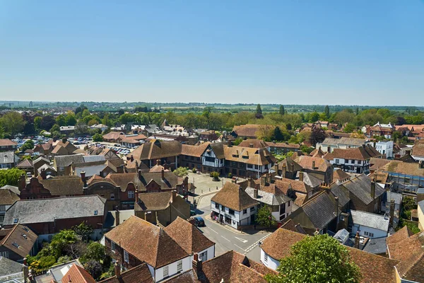 Sandwich United Kingdom June 2021 View West Top Peter Church — Stock Photo, Image