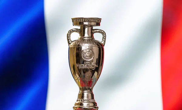 Mistrovství Evropy Fotbale Pohár Trofeje — Stock fotografie