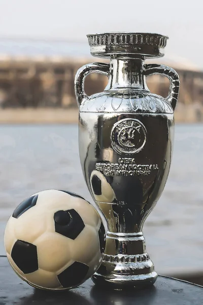 Fußball Europameisterschaft Pokal — Stockfoto