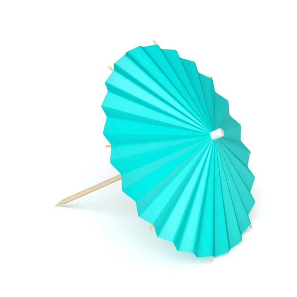 Parapluie Cocktail Décoratif Isolé — Photo