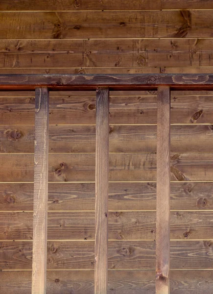 木製のフェンスの一部 — ストック写真