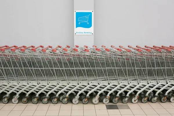 Cart Arranged Neatly — Stock Photo, Image