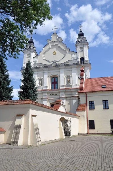 Igreja Assunção Virgem Maria Pinsk República Bielorrússia — Fotografia de Stock