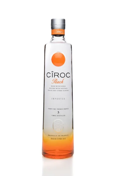 Ciroc Peach Vodka Close View — Stock fotografie