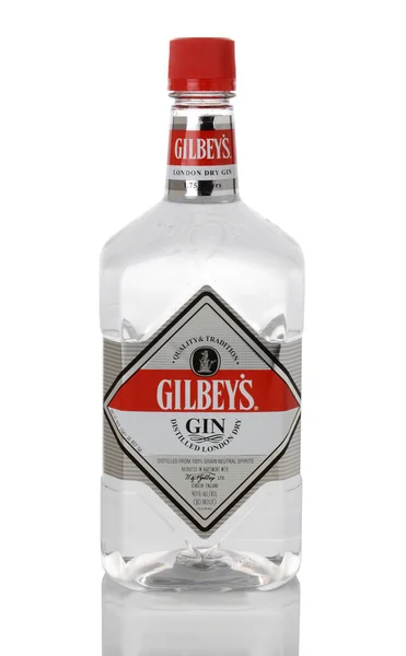 Gilbey Gin Close View — Fotografia de Stock