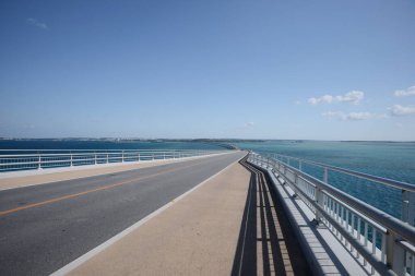 Japonya 'da Miyakojima deniz köprüsü