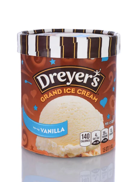 ドライヤーズグランドアイスクリームのクローズアップビュー — ストック写真