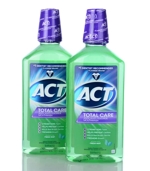 Act Total Care Anticavity Mouthwash — Stock Photo, Image