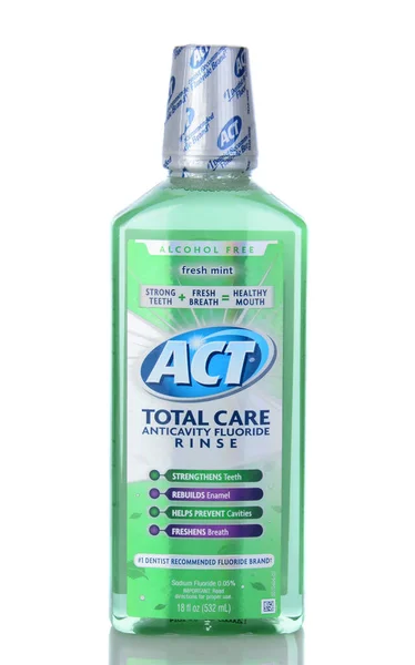 Act Total Care Anticavity Rinse — Stock Photo, Image