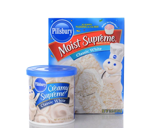 Pillsbury Nemli Yüce Pasta Karışımı Şekerleme — Stok fotoğraf