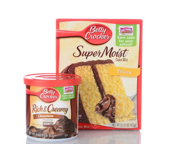 Betty Crocker Ciasto Mix Lukier — Zdjęcie stockowe