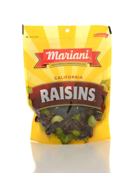 Mariani California Raisins Närbild — Stockfoto