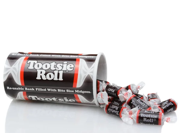 Tootsie Roll Caramelos Vista Cerca — Foto de Stock