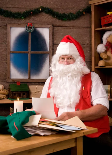 Santa Claus Workshop Letters — Stock Photo, Image