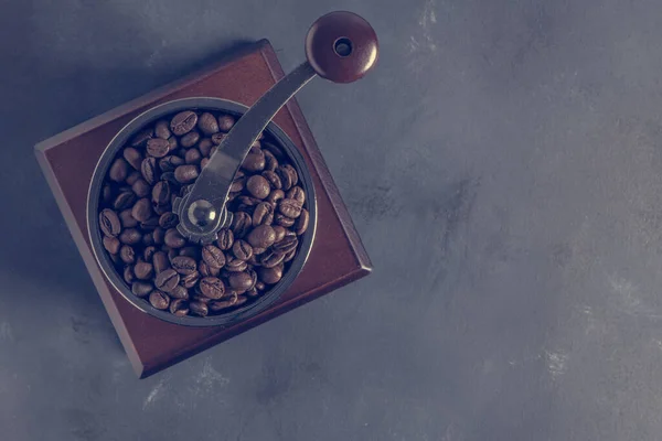 Manual Coffee Grinder Close — Stock Photo, Image