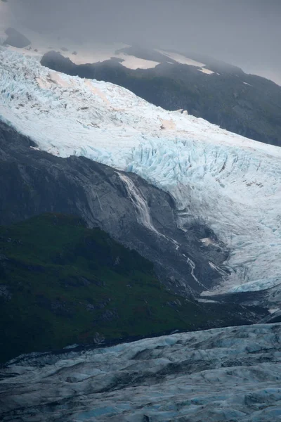 Glaciärlandskap Berg — Stockfoto