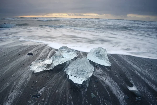Paisaje Playa Iceberg —  Fotos de Stock