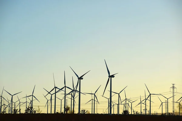 Wind Farm Sunset — Stock Photo, Image
