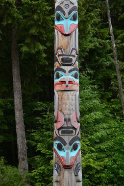 totem direği arkaplan görüntüsü