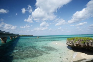 Miyakojima deniz arka plan görüntüsü