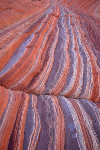 Formazioni Rocciose Rosse Nel Deserto — Foto Stock