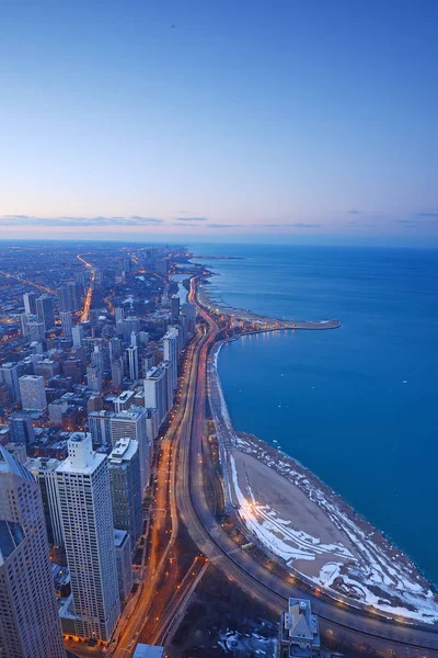 Chicago Binası Şehir Manzarası — Stok fotoğraf
