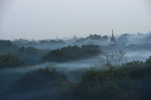 Ландшафт Багана Ранним Утром — стоковое фото