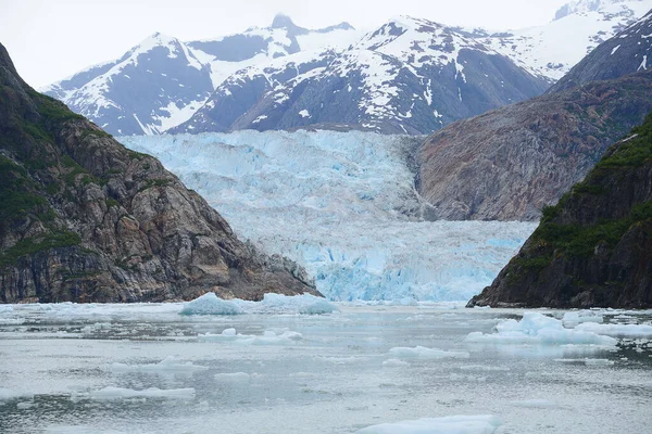 stock image landscape of tidewater glacier