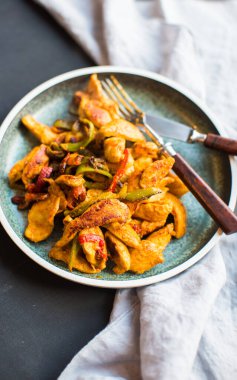 Sağlıklı yemek konsepti, stüdyo çekimi.