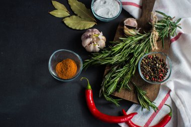 Sağlıklı yemek konsepti, stüdyo çekimi.